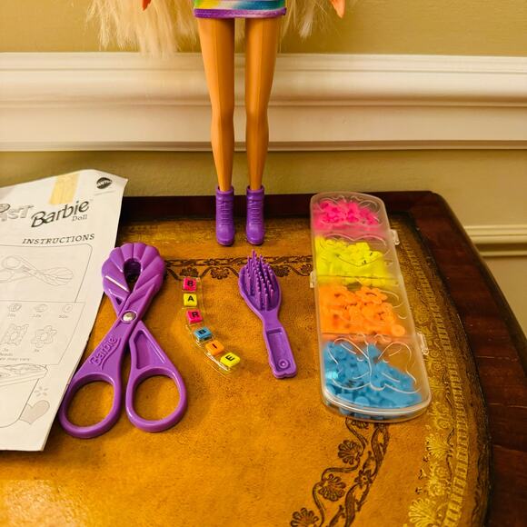 Mattel Barbie Doll Bead Blast 1997 Vintage #18888 NEW - Picture 6 of 9